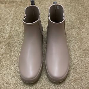 Hunter Original Refined Chelsea Boots Size 11 Color Tan